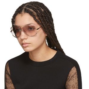Chloe Rose Gold Isidore Sunglasses